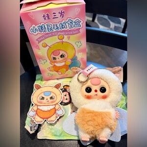 Brand New Baby Three BB3 Elf Plush Pendant Blind Box Confirmed APIS